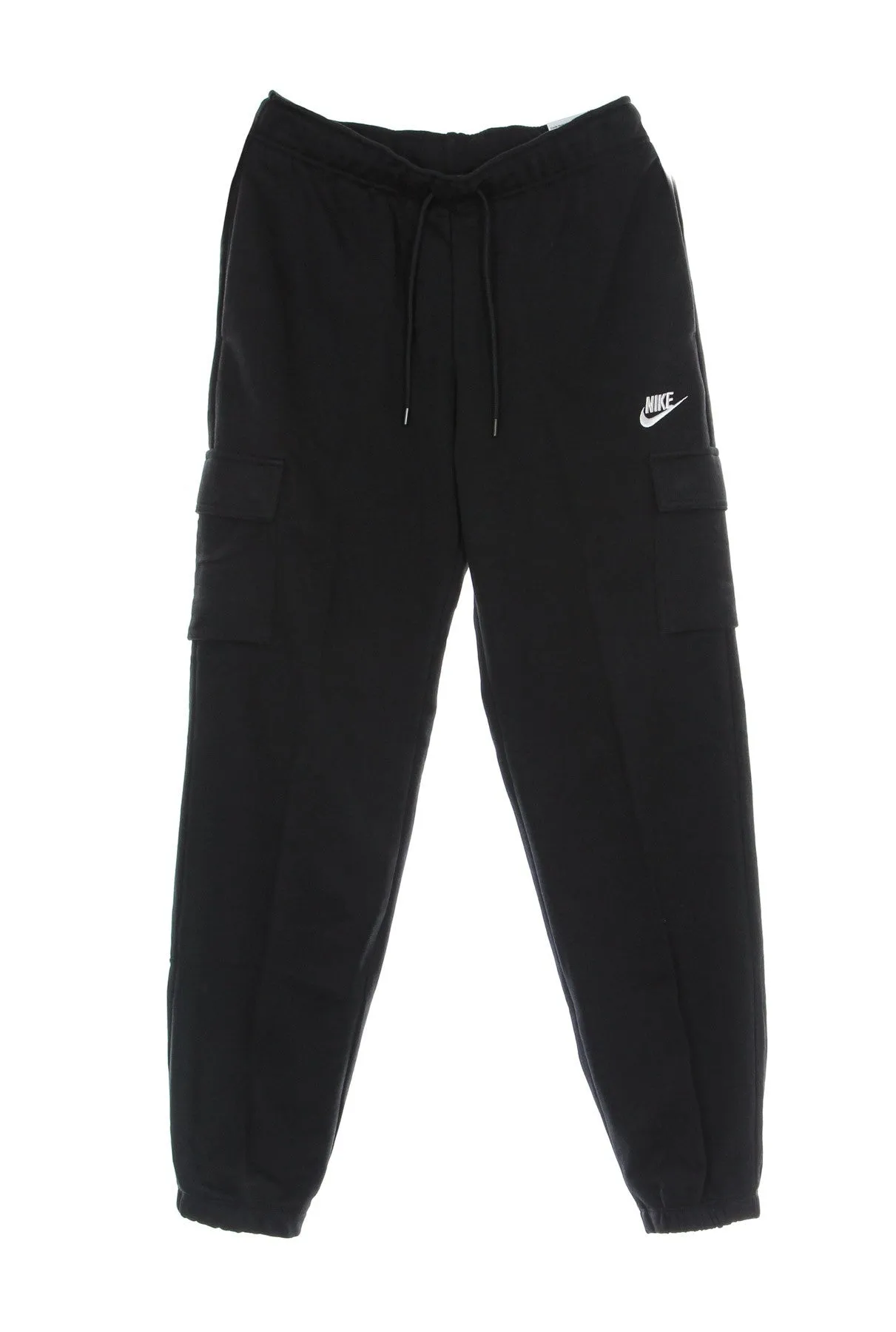 Pantalone Tuta Felpato Donna W Essential Fleece Mr Cargo Pant Black/white