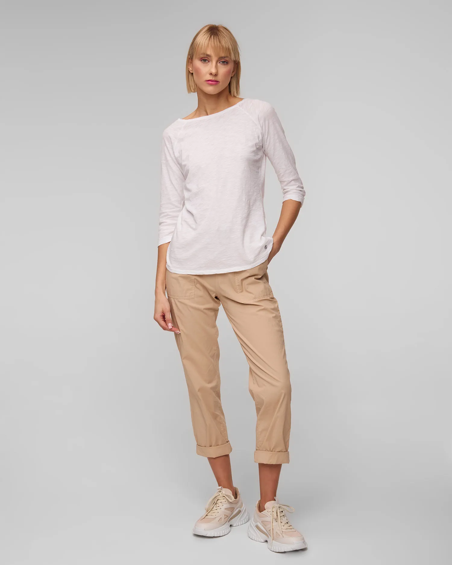 Pantaloni beige da donna Deha A00625-12111