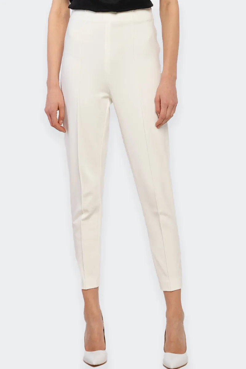 PANTALONI BIANCHI A SIGARETTA
