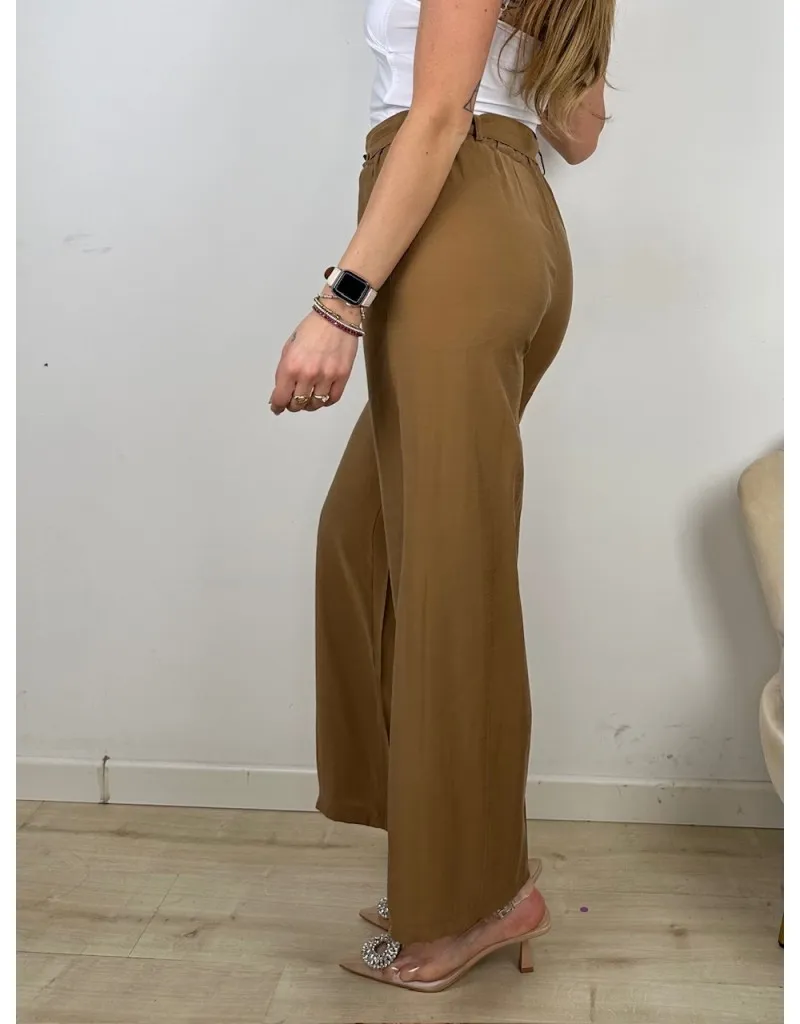 PANTALONI CLELIA CAMEL