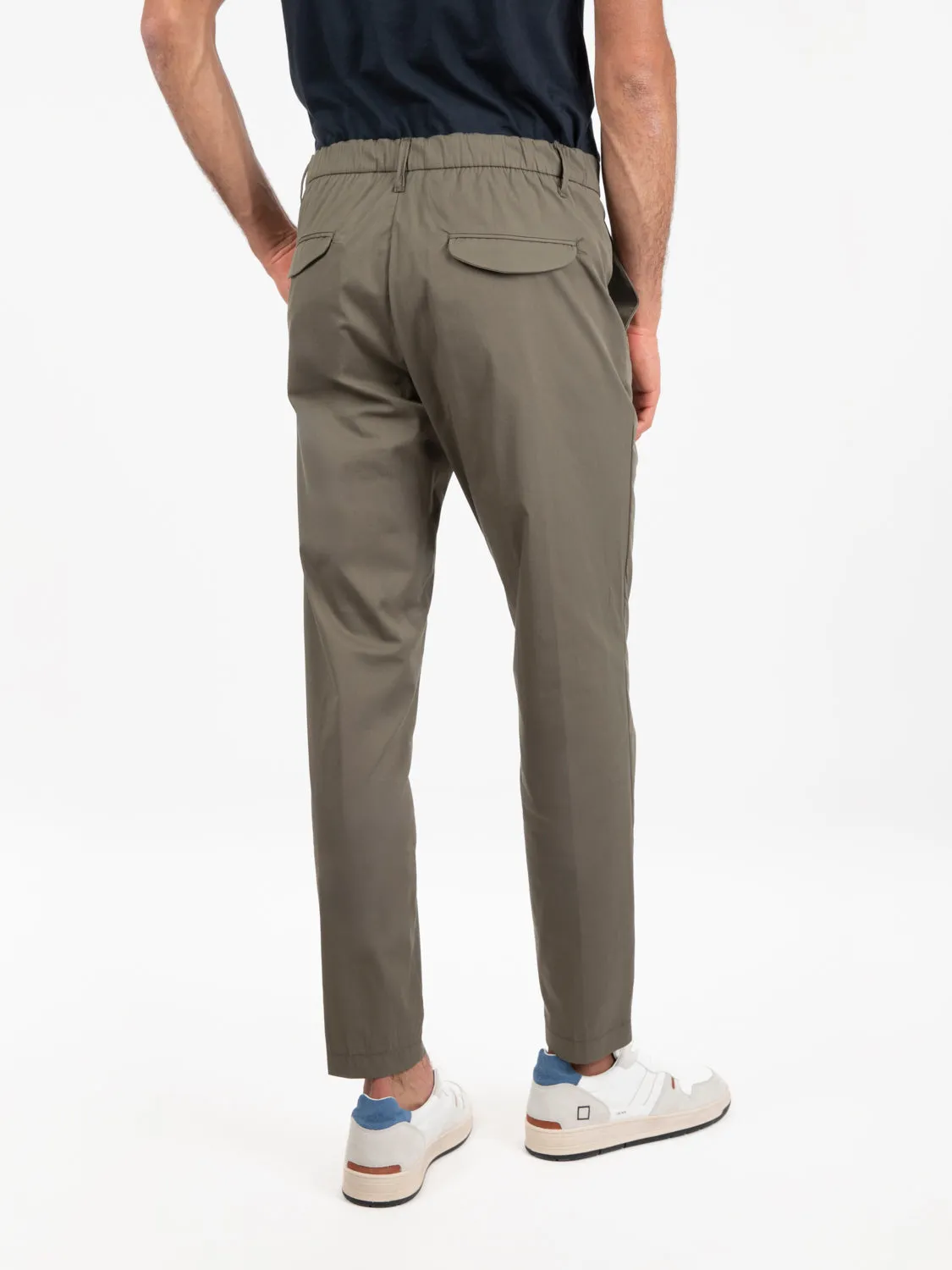 Pantaloni con coulisse militare