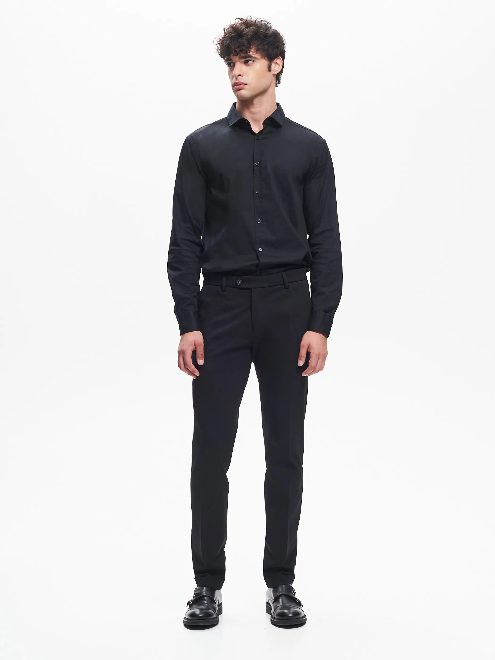      Pantaloni da abito Uomo Punto Milano QB24     