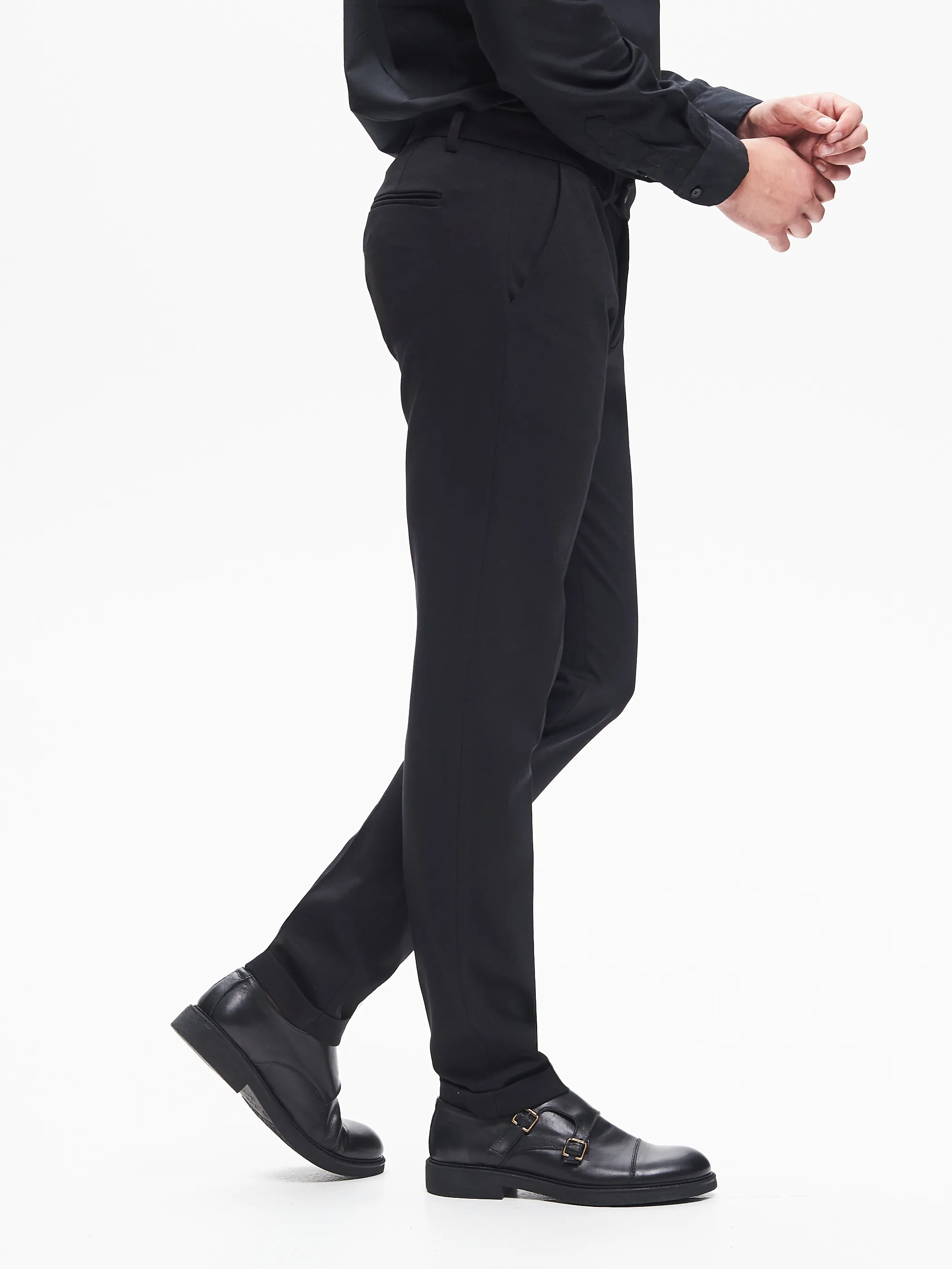      Pantaloni da abito Uomo Punto Milano QB24     