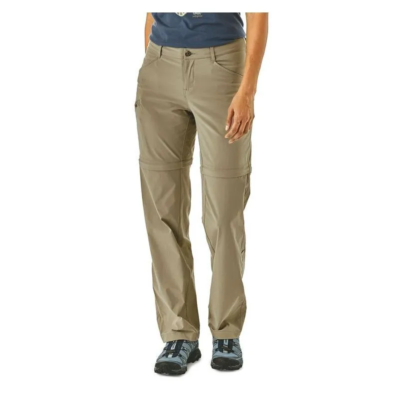 Pantaloni dilemma Convertible - Patagonia (Forge grey) donna