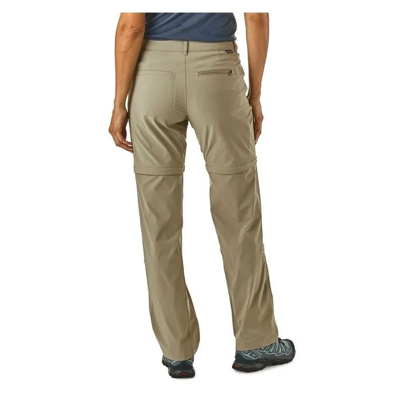 Pantaloni dilemma Convertible - Patagonia (Forge grey) donna
