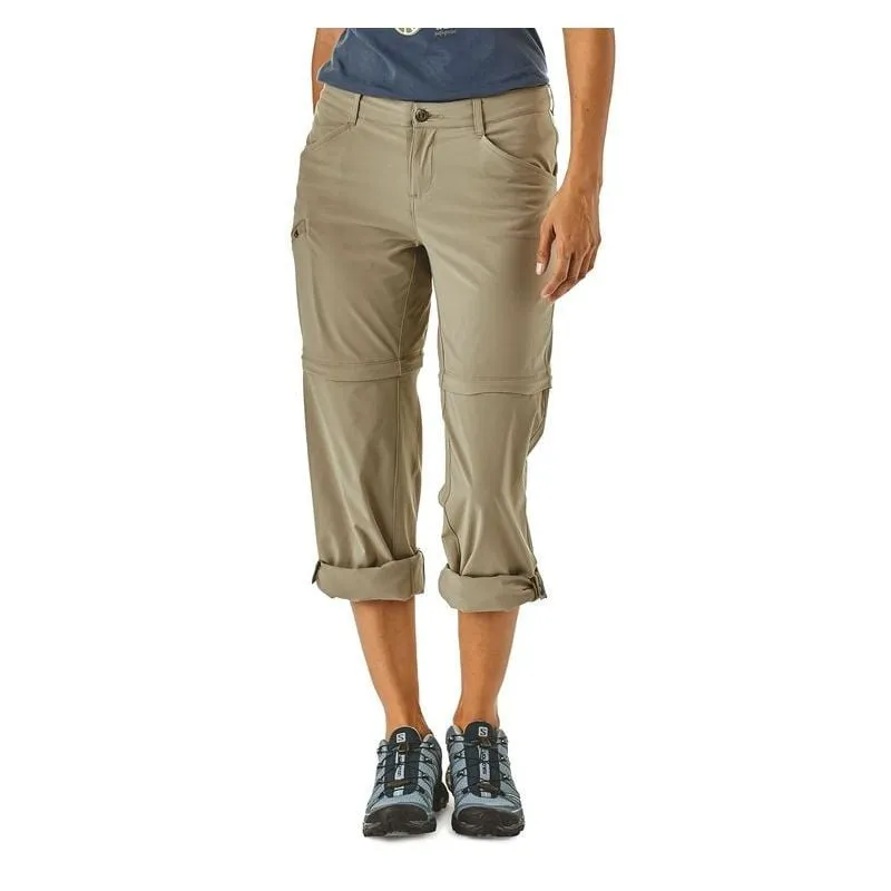 Pantaloni dilemma Convertible - Patagonia (Forge grey) donna
