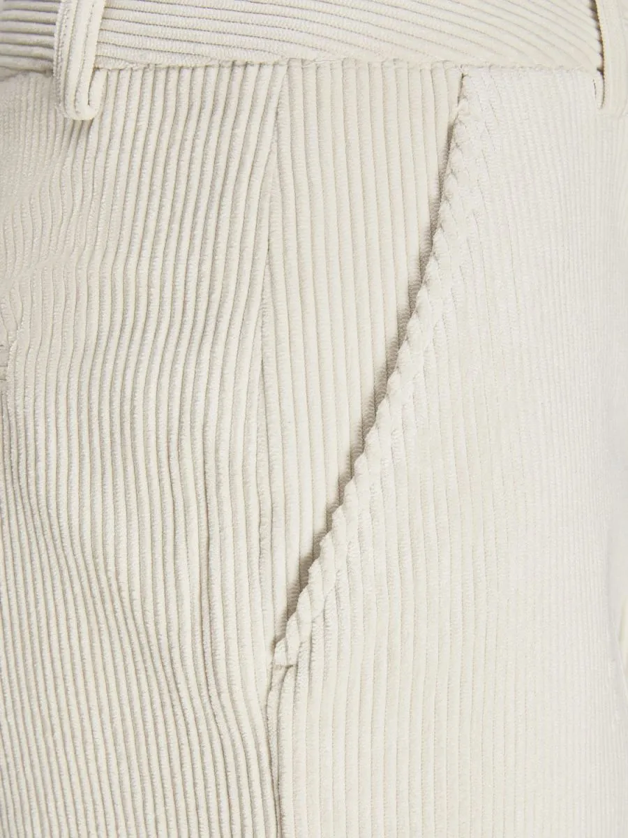 PANTALONI Donna JJXX 12236945 MARY PANT CORD BONE WHITE