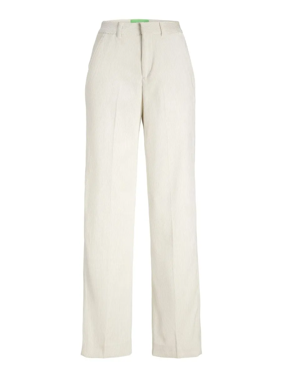PANTALONI Donna JJXX 12236945 MARY PANT CORD BONE WHITE