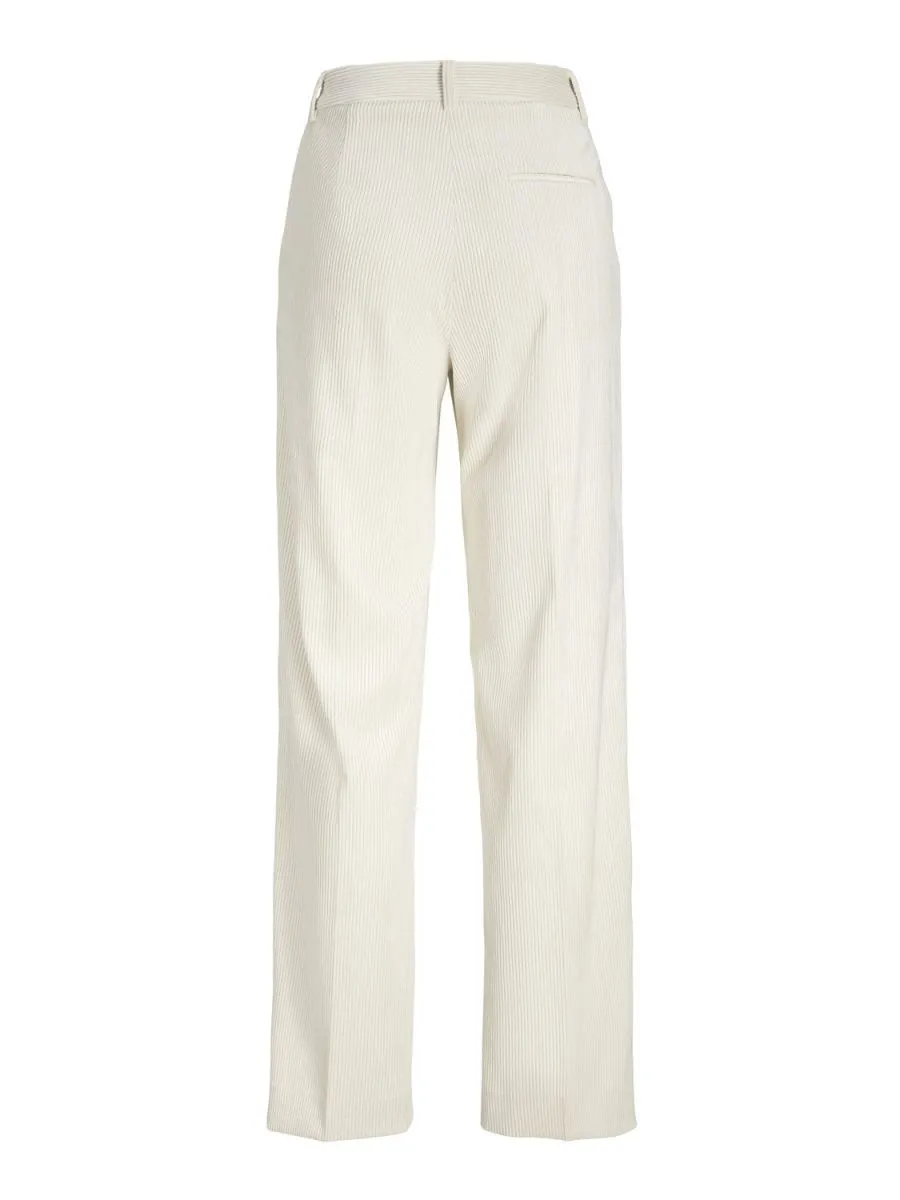 PANTALONI Donna JJXX 12236945 MARY PANT CORD BONE WHITE