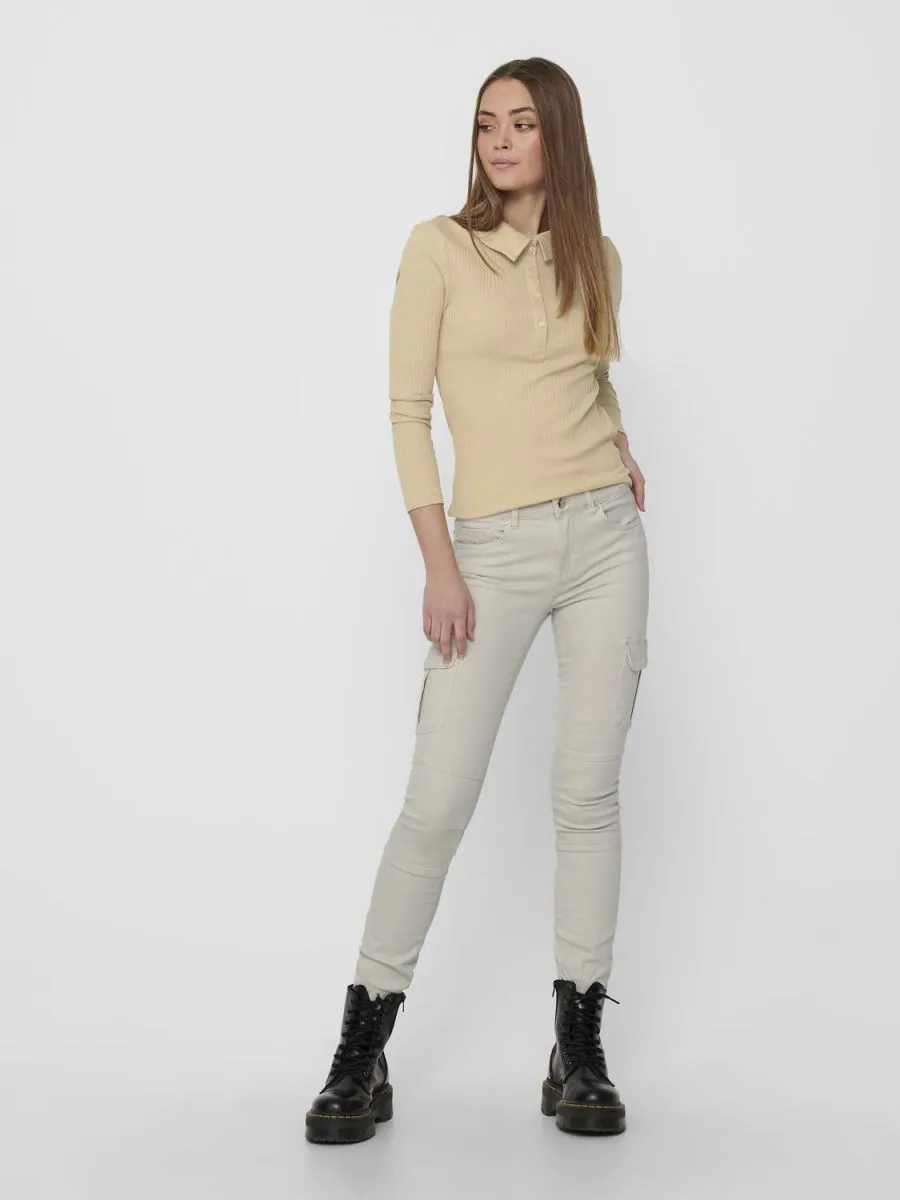 PANTALONI Donna ONLY 15170889 ONLMISSUORI PUMICE STONE