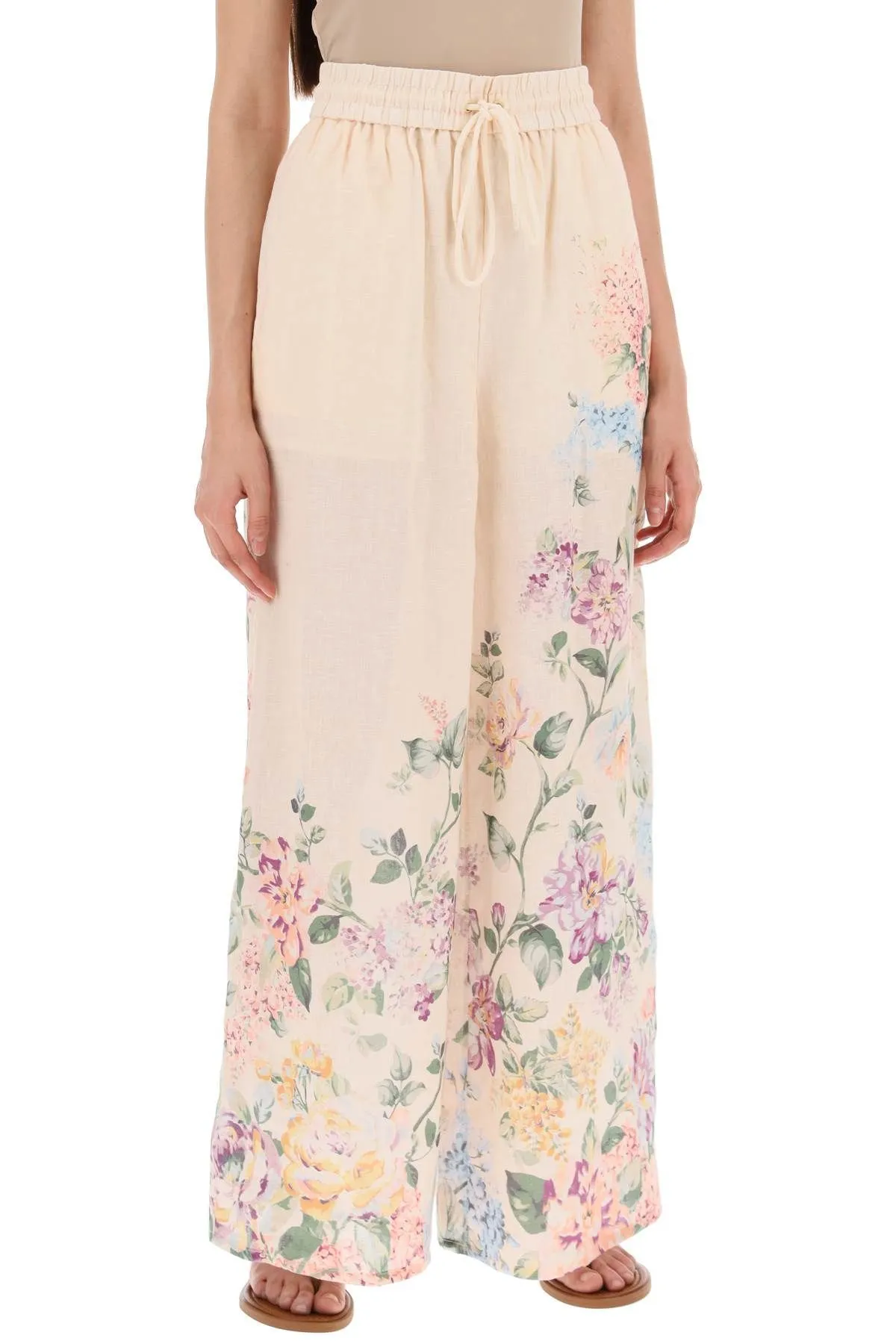 Pantaloni in lino Halliday