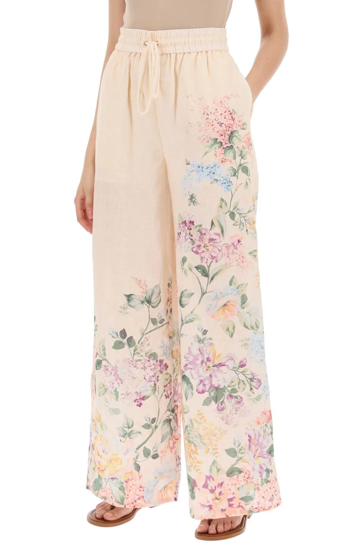 Pantaloni in lino Halliday