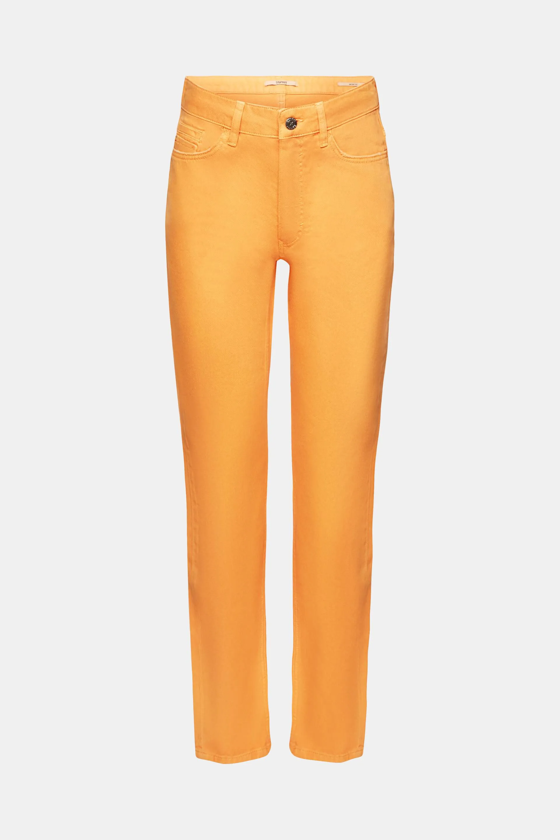 Pantaloni in twill dal taglio Mom Fit