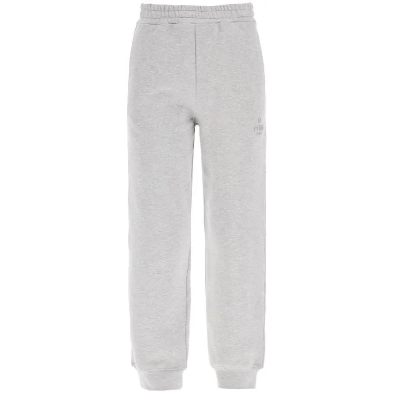 Pantaloni jogger con ricamo logo