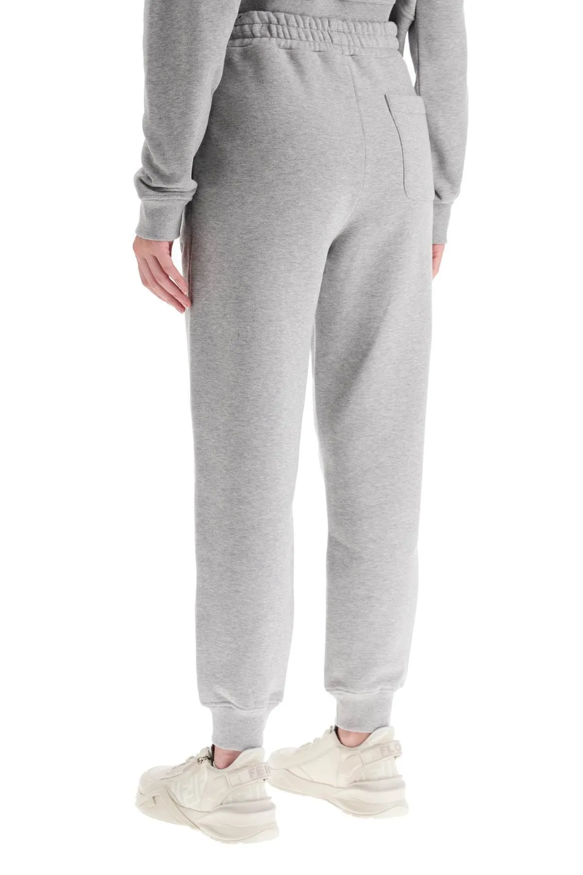 Pantaloni jogger con ricamo logo