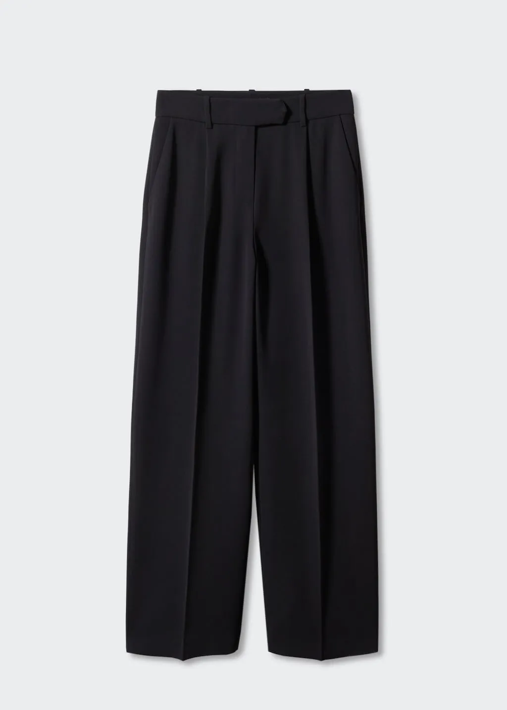 Pantaloni pinces wideleg