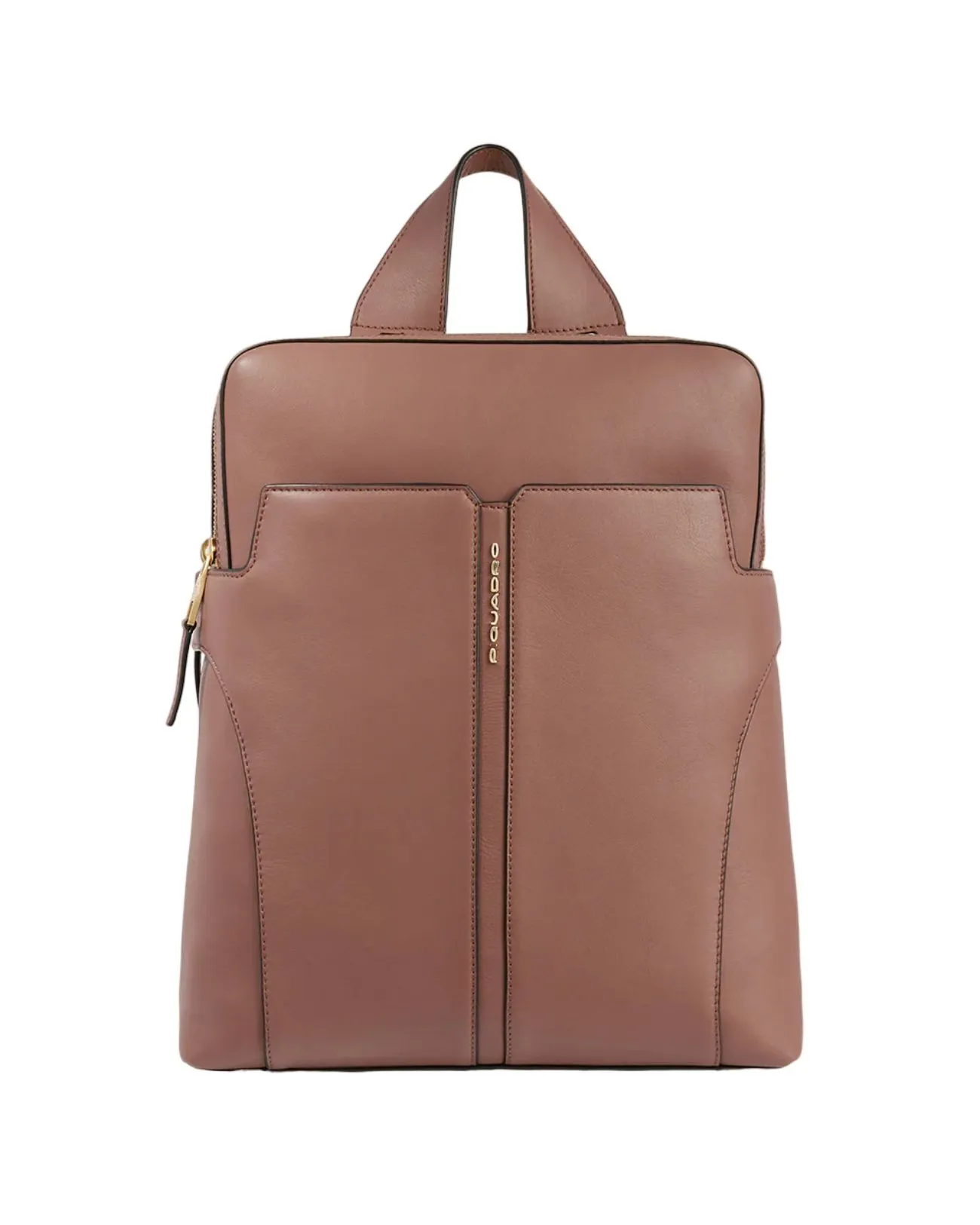 Piquadro - Zaino piccolo doppio comparto in pelle porta pc 14'' | Studioarch.com