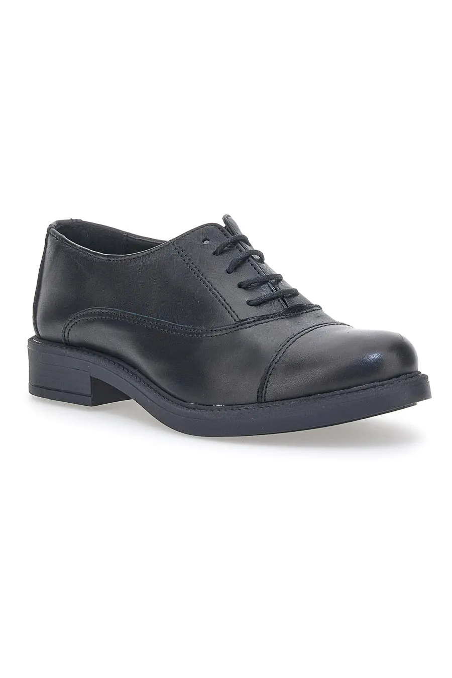   PITTARELLO CLASS Scarpe Stringate Pittarello Class 203 Nere Vera Pelle