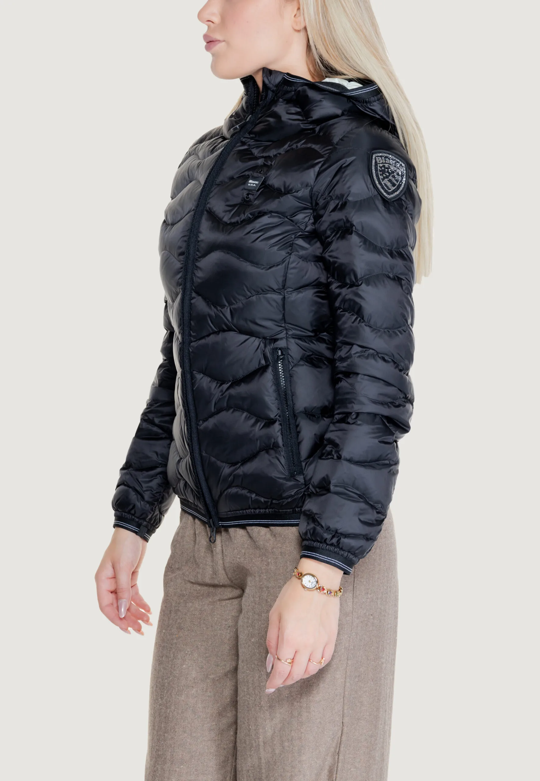 Piumino Blauer CAMELIA Nero
