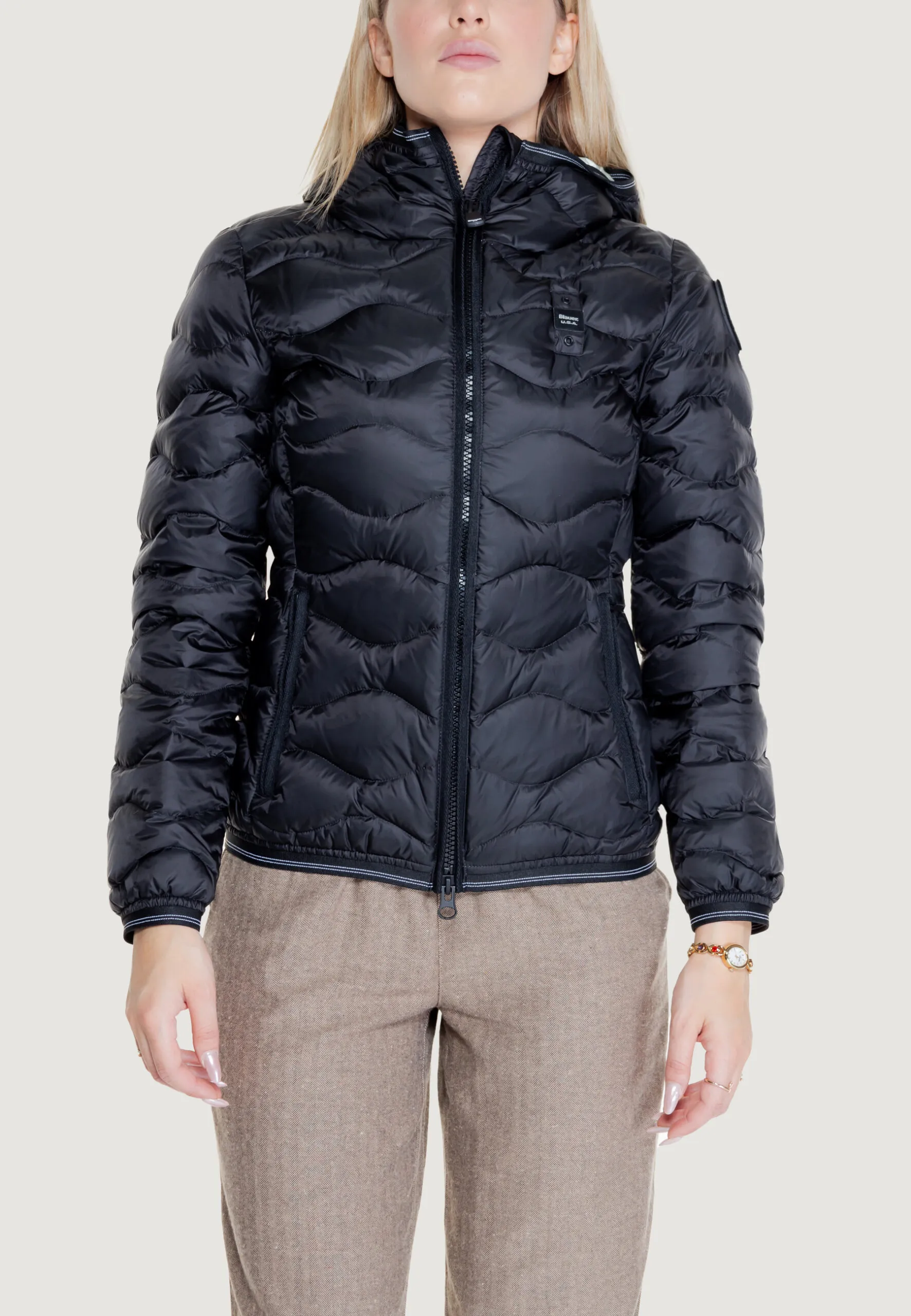 Piumino Blauer CAMELIA Nero