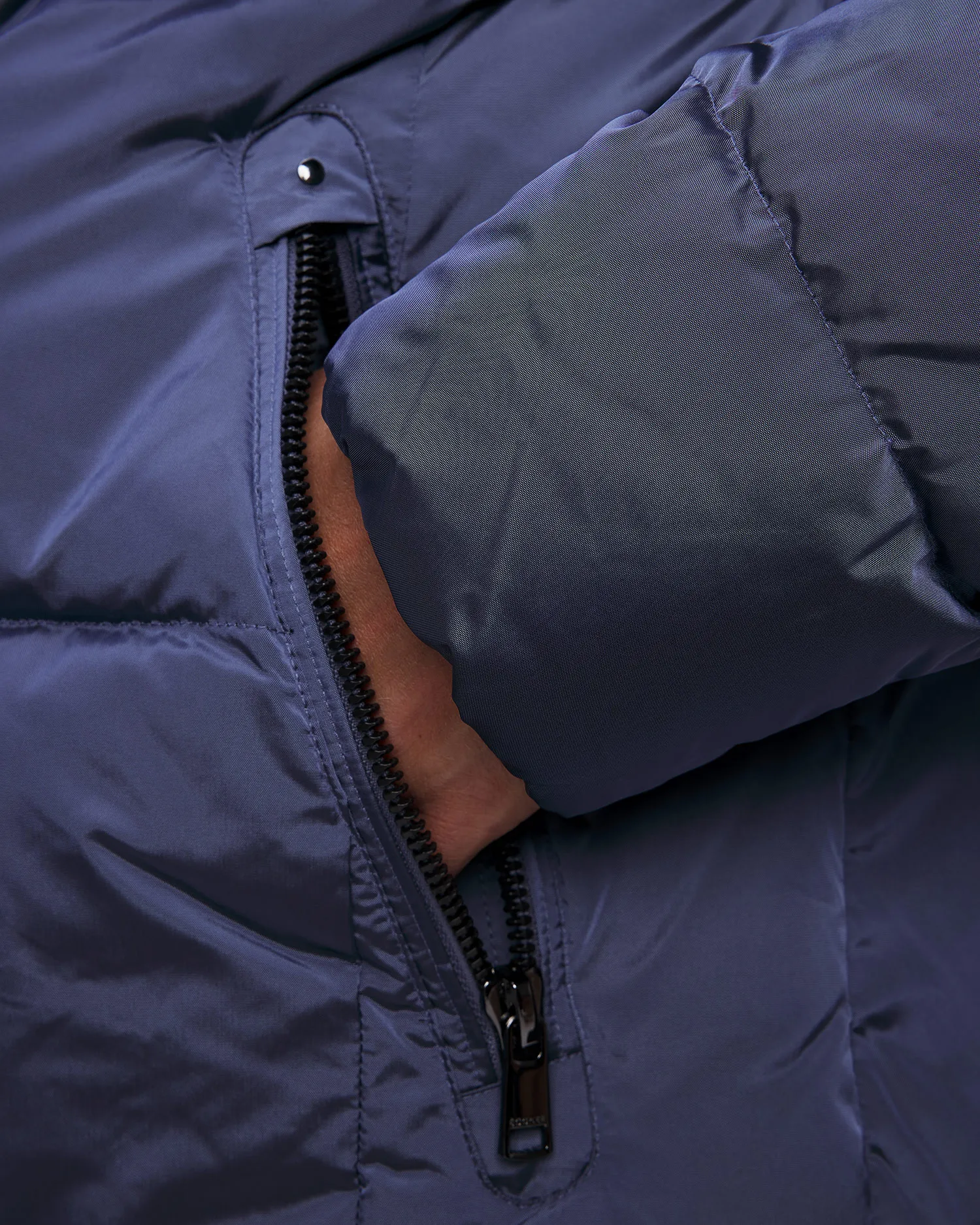 Piumino lungo blu da uomo BOGNER Jones-D1 38457593-424