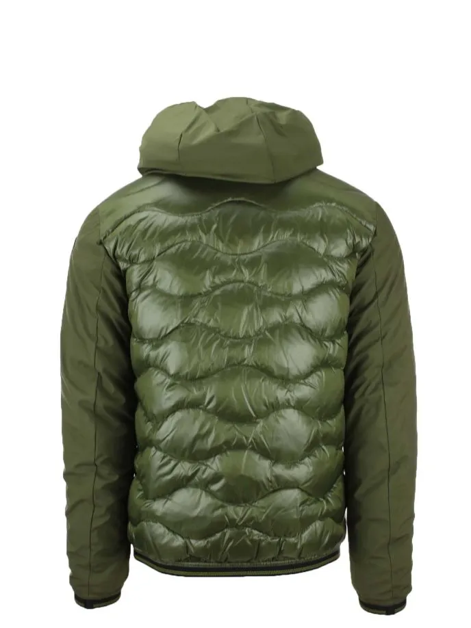 Piumino nylon e neoprene