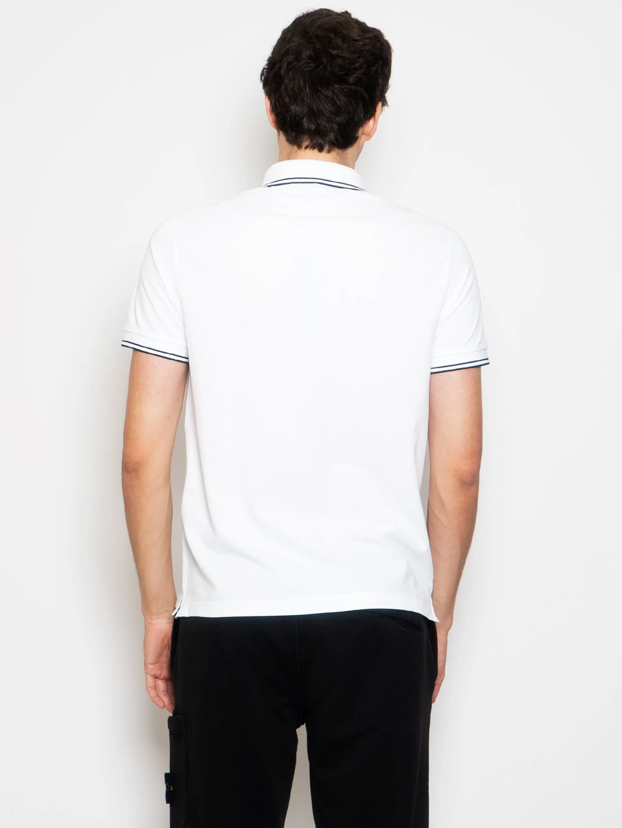 Polo Manica Corta Bianco