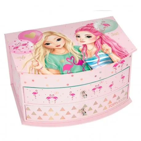 PORTAGIOIE CANDY E LEXY TOP MODEL DE PESCHE ORIGINAL 2 CASSETTI E SPECCHIO INTERNO ALL