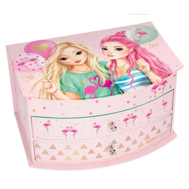PORTAGIOIE CANDY E LEXY TOP MODEL DE PESCHE ORIGINAL 2 CASSETTI E SPECCHIO INTERNO ALL