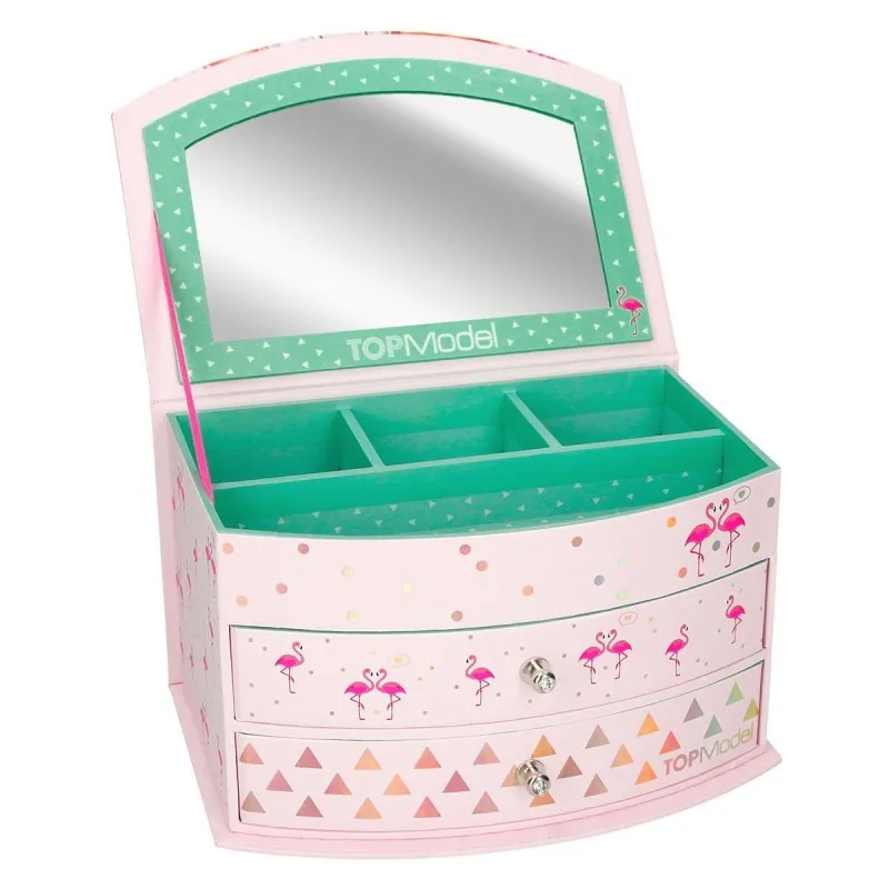 PORTAGIOIE CANDY E LEXY TOP MODEL DE PESCHE ORIGINAL 2 CASSETTI E SPECCHIO INTERNO ALL