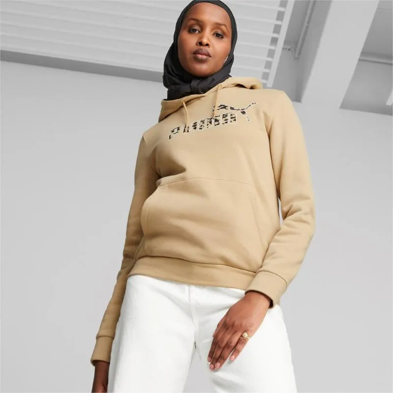 PUMA ESSENTIALS+ ANIMAL HOODIE W