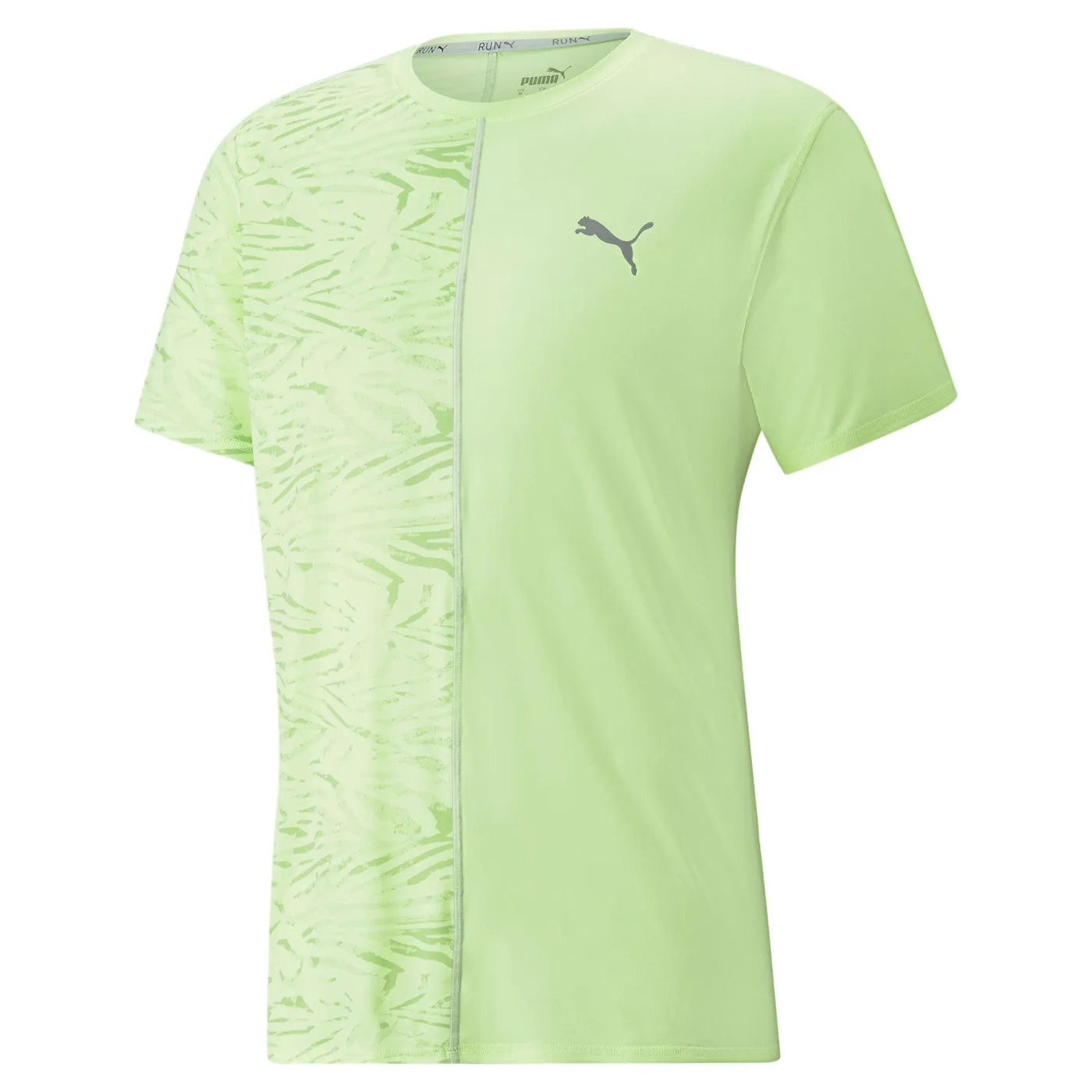 Puma RUN Graphic SS Tee M 521402-37 fizzy light