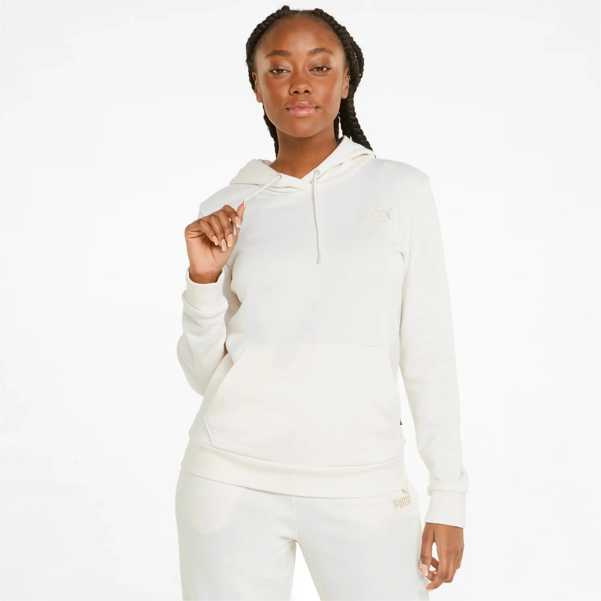 Puma Women's hoodie ESS+ Embroidery FZ Hoodie TR 676113 99 no color