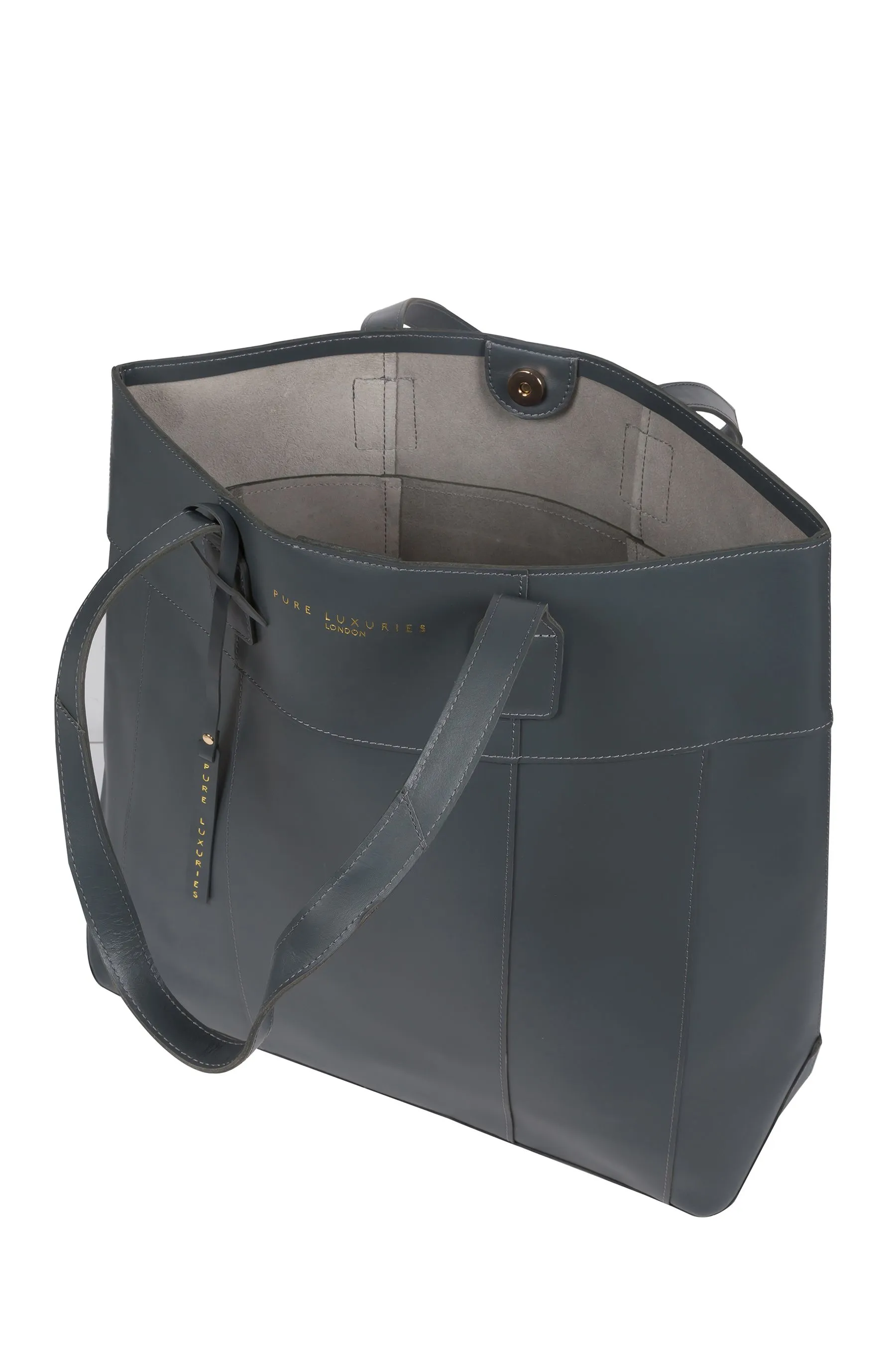Pure Luxuries London - Pembury - Shopper in pelle conciata al vegetale