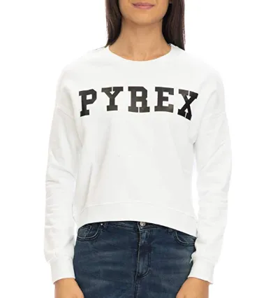 PYREX FELPA DONNA BIANCO