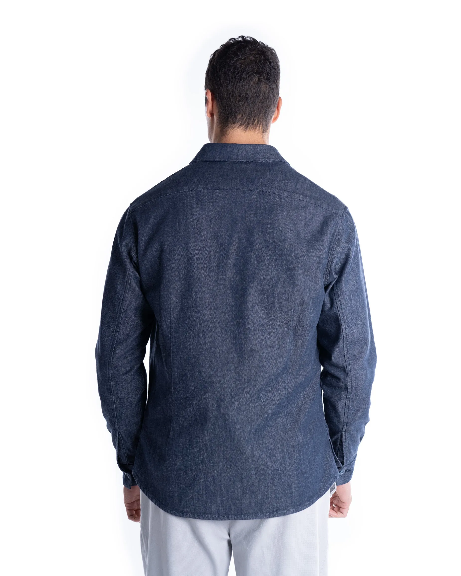 RE-HASH OVER SHIRT TASCHE DENIM