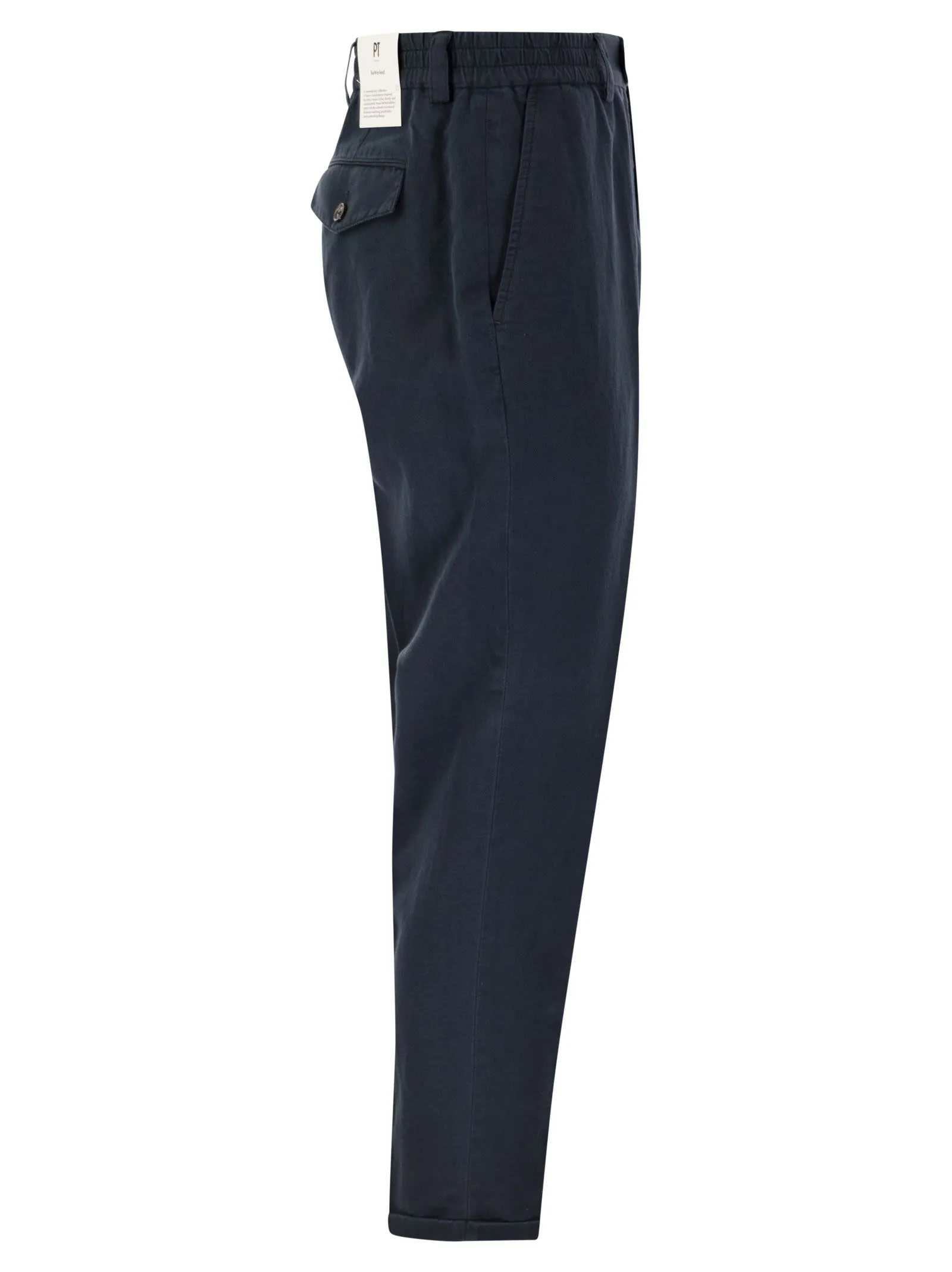 REBEL – Pantalone in cotone e lino