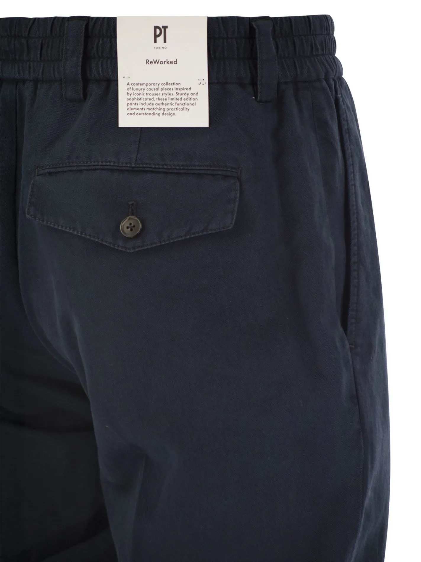 REBEL – Pantalone in cotone e lino