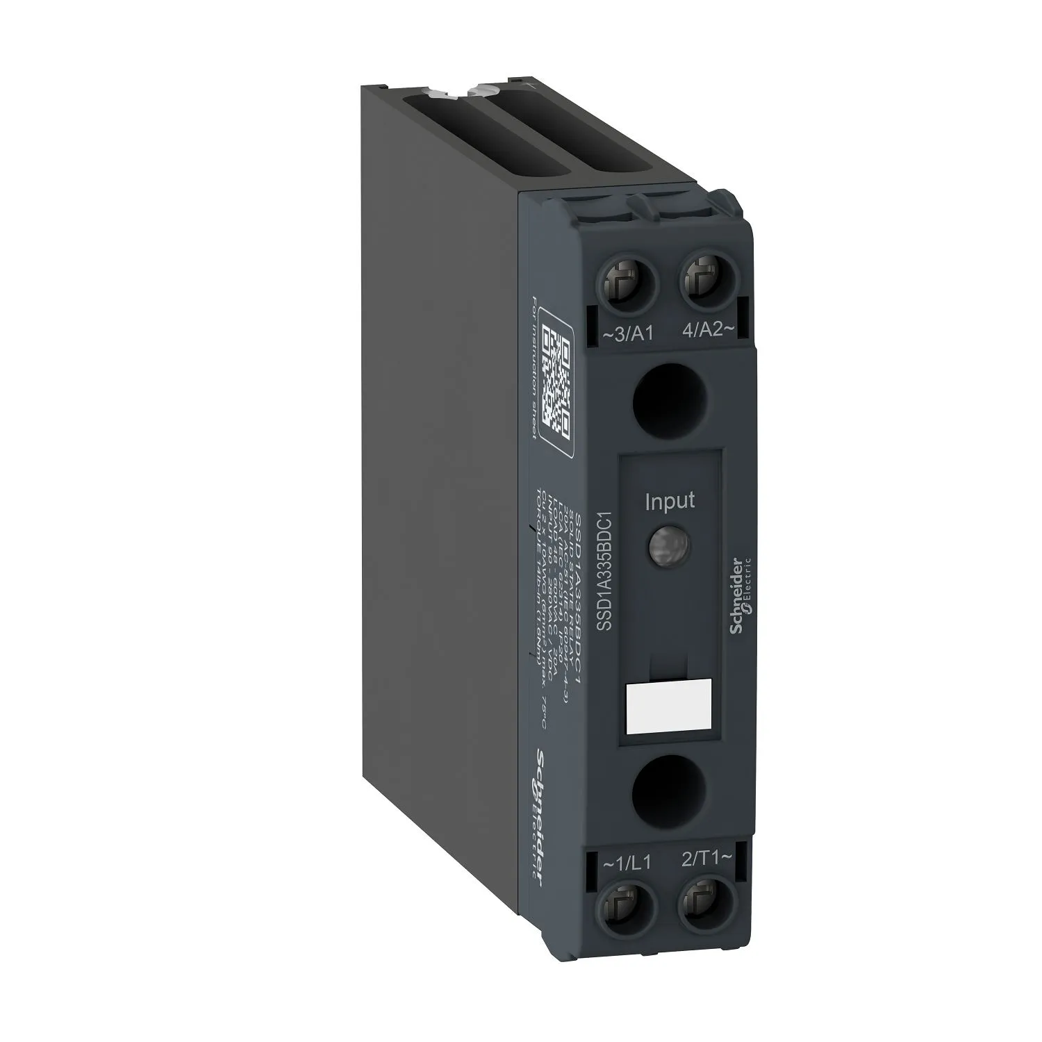 Relè a stato solido SSD1A320M7RC1, Guida DIN, 20 A, 280 V c.a./c.c., Commutazione casuale Harmony Relay