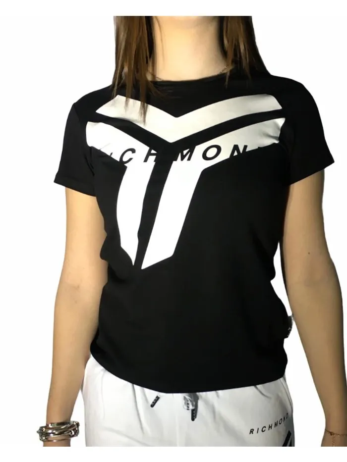 RICHMOND SPORT  T-SHIRT UWP21073TS NERO
