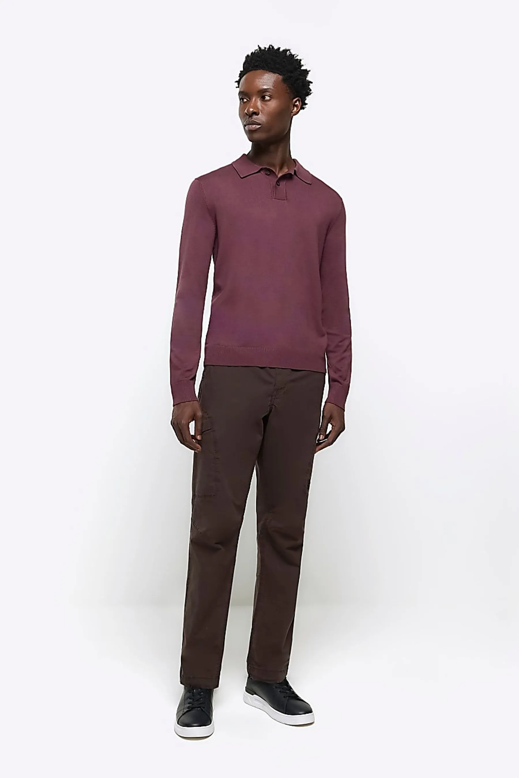 River Island - Polo lavorata