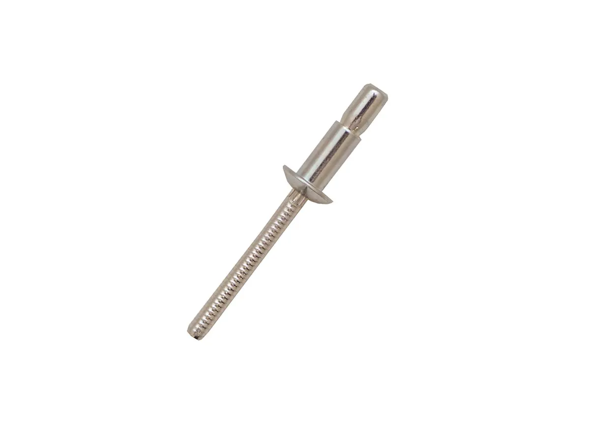 Rivetto Cieco RS PRO in Acciaio Inox, col. Grigio, Ø 4.8mm, L. 10.5mm