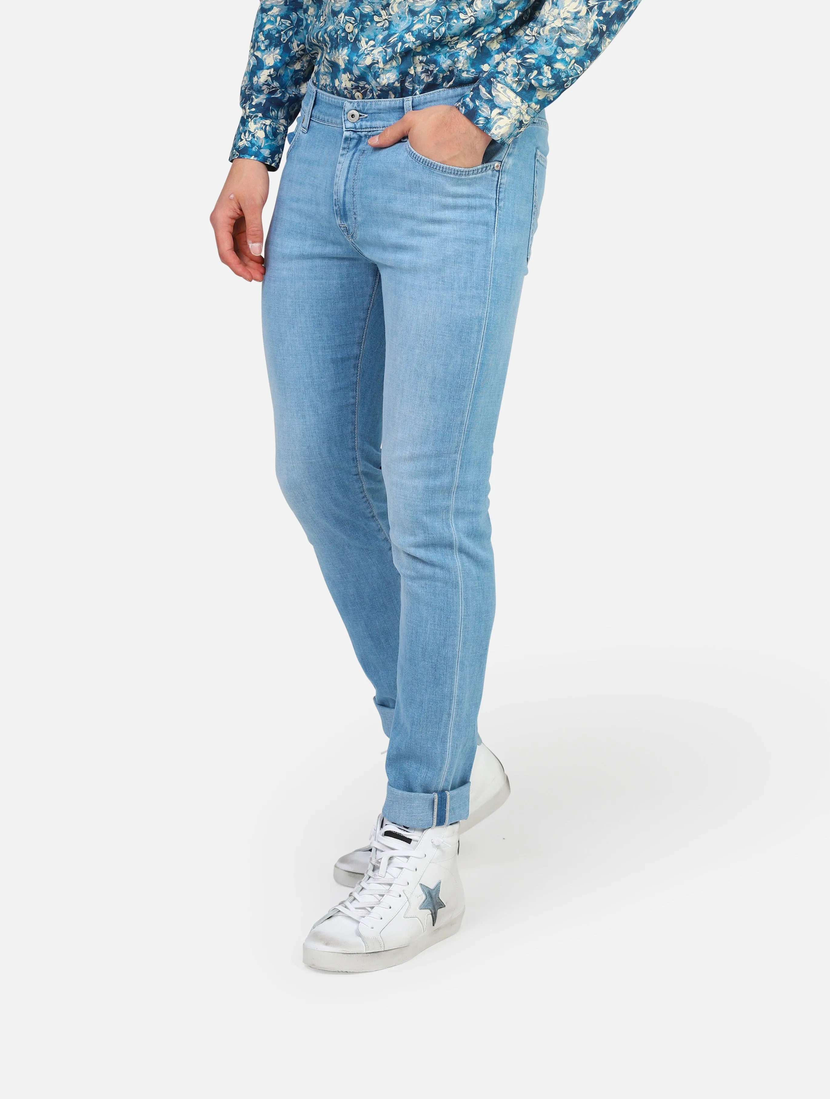 Roy Rogers jeans  - 517 PENELOPE DENIM CHIARO