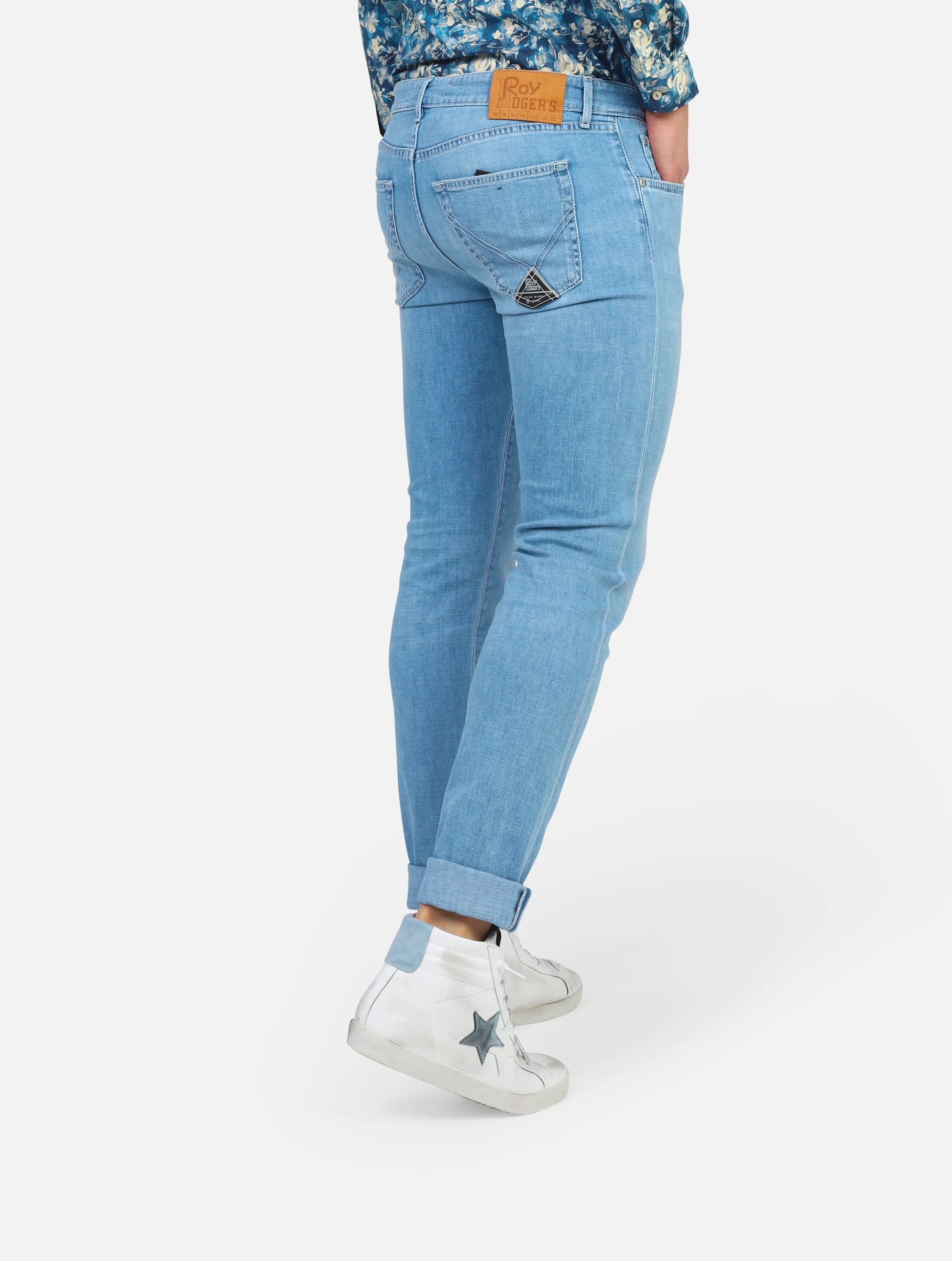 Roy Rogers jeans  - 517 PENELOPE DENIM CHIARO