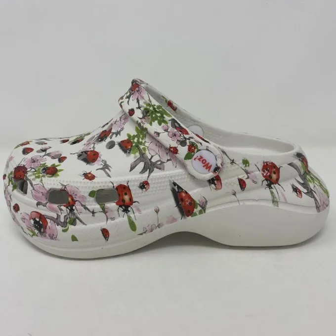 Sabot con zeppa alta Woz colorato