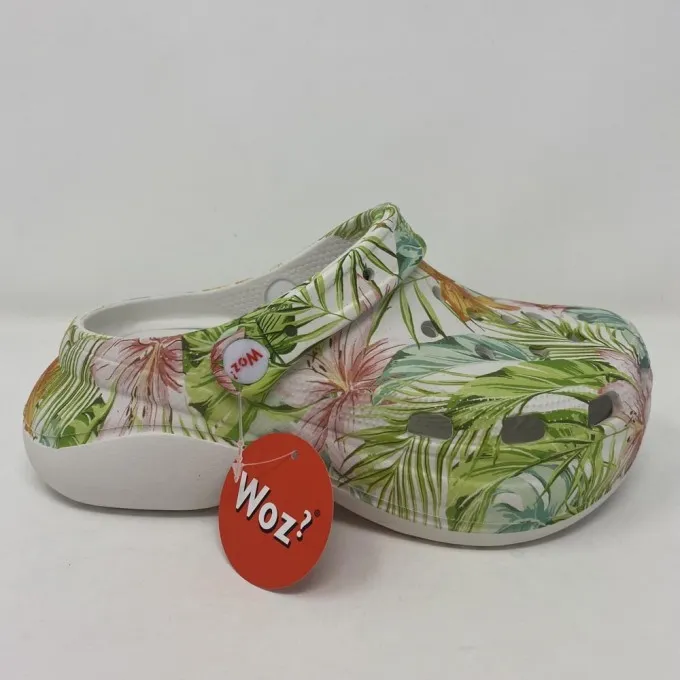 Sabot con zeppa alta Woz colorato