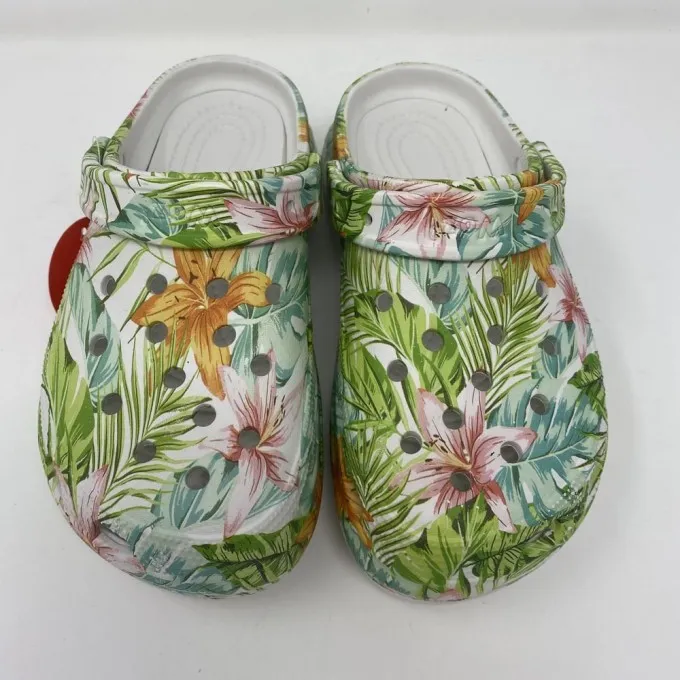 Sabot con zeppa alta Woz colorato