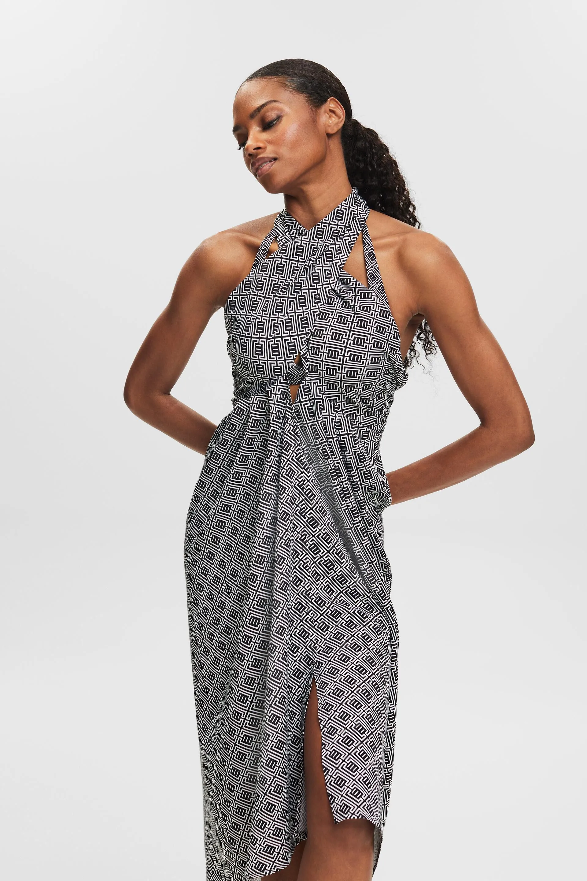 Sarong convertibile a fantasia