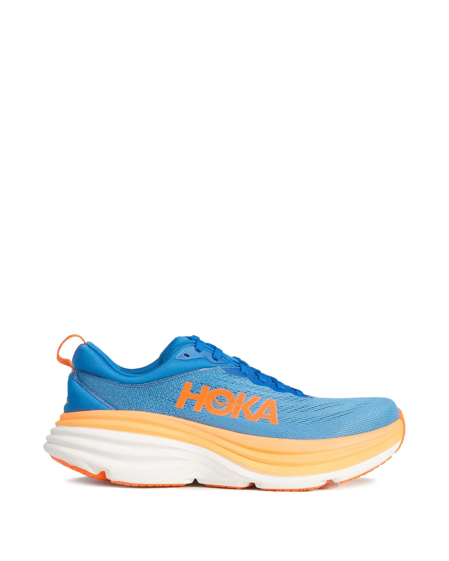 Scarpe da uomo Hoka Bondi 8 1123202-coastal-sky-vibrant-orange