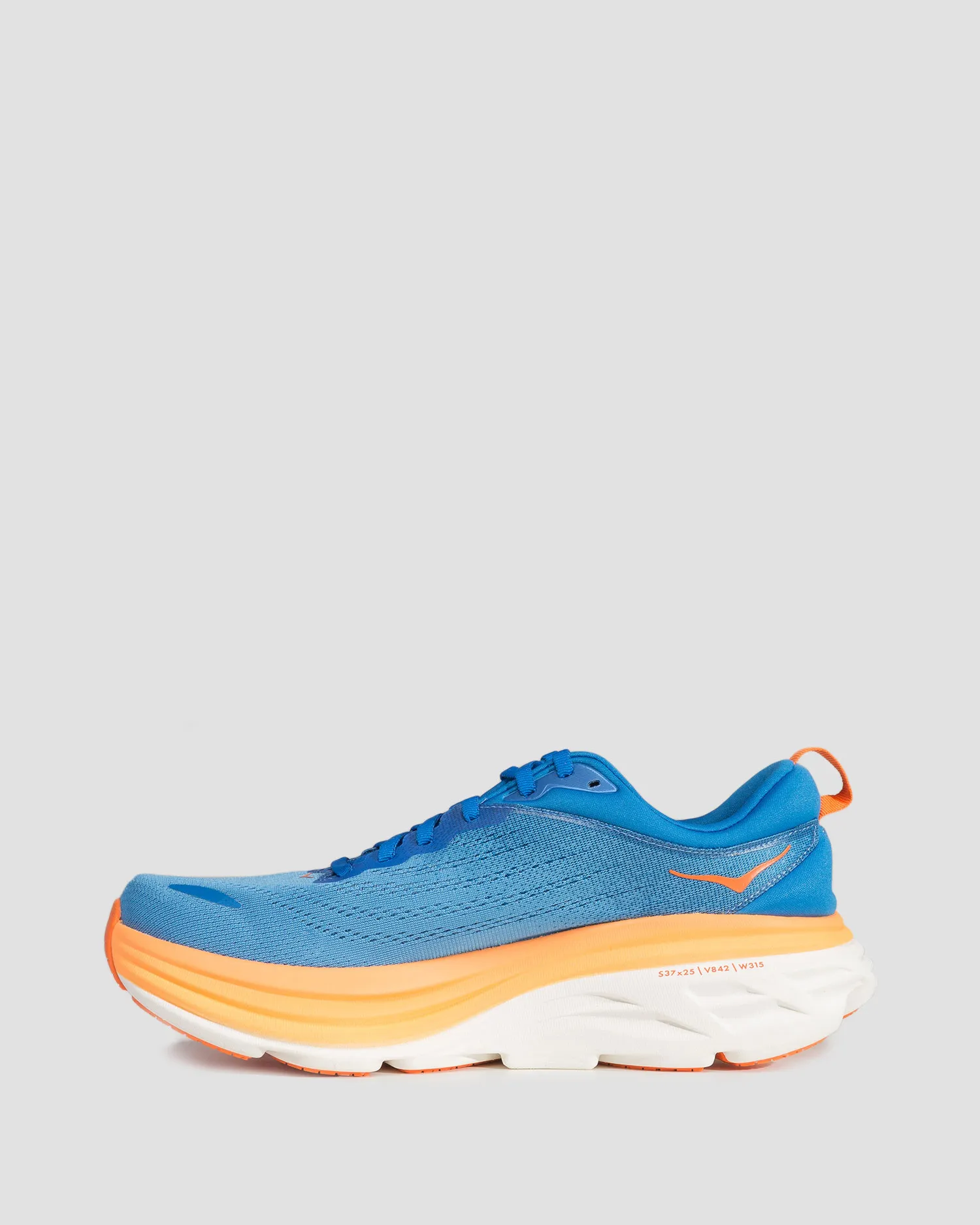 Scarpe da uomo Hoka Bondi 8 1123202-coastal-sky-vibrant-orange